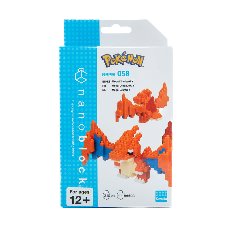 Kawada Pokemon Nanoblock Mega Charizard Y