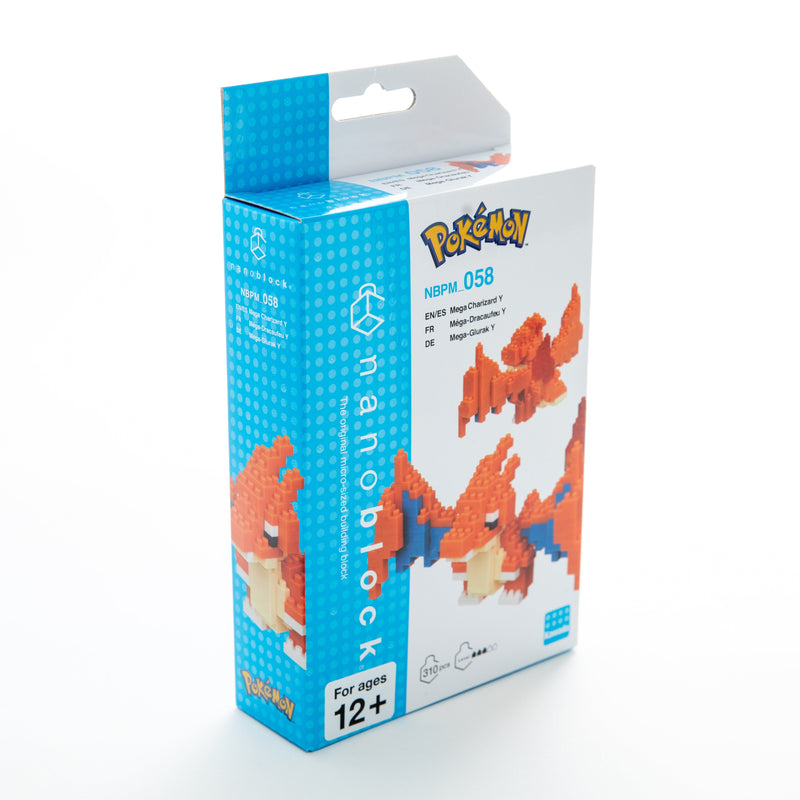 Kawada Pokemon Nanoblock Mega Charizard Y