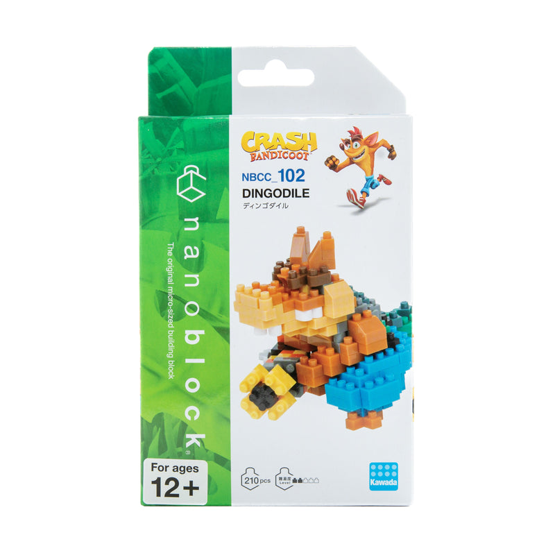 Kawada Crash Bandicoot Nanoblock Dingodile