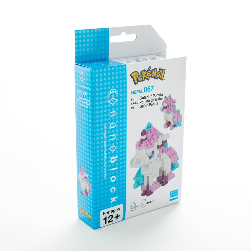  Nanoblock - 2 Set Bundle - Galarian Farfetch'd (Galar Kamonegi  in Japan) and Galarian Ponyta (Galar Ponyta in Japan) - Adjustable Pokemon  Characters (Japan Import) : Toys & Games