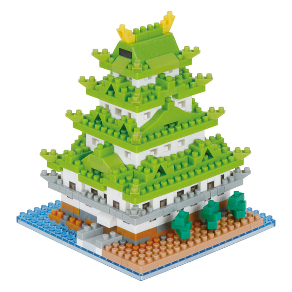 Nanoblock Landmark (Nagoya Castle/Sight to See/550 pieces/Sz Inch: W3.14*H3.73*D3.14/Kawada)