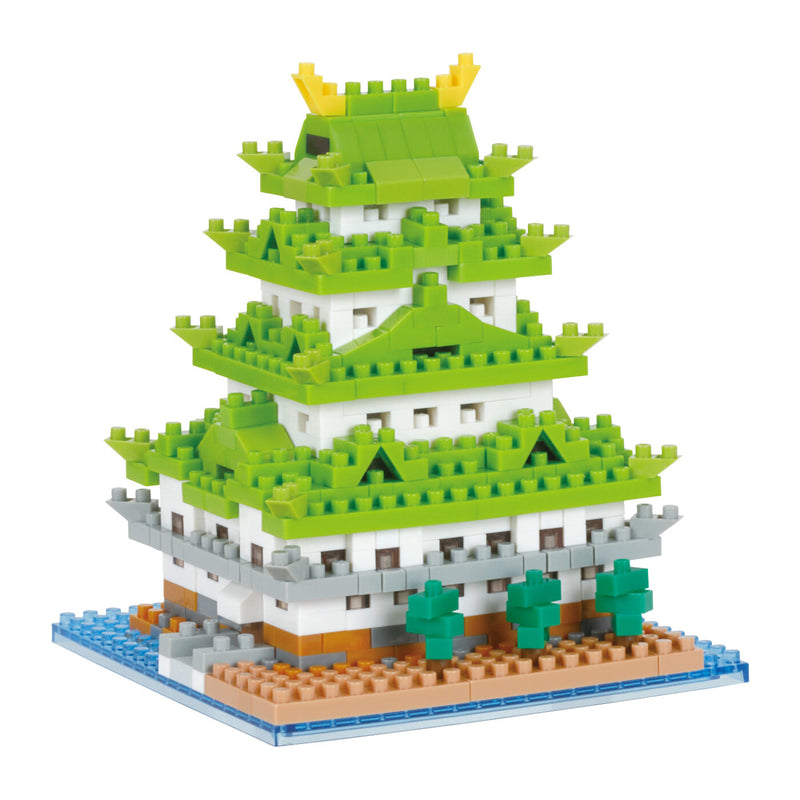 Nanoblock Landmark (Nagoya Castle/Sight to See/550 pieces/Sz Inch: W3.14*H3.73*D3.14/Kawada)