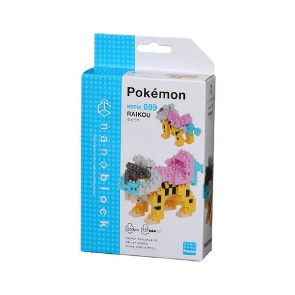 Kawada Pokemon Nanoblock Raikou