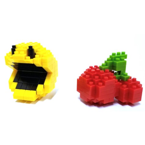 Nanoblock (Pac-Man & Cherry/Pac-Man/150 pieces/Sz Inch: W1.26*H1.49*D1.26/Kawada)