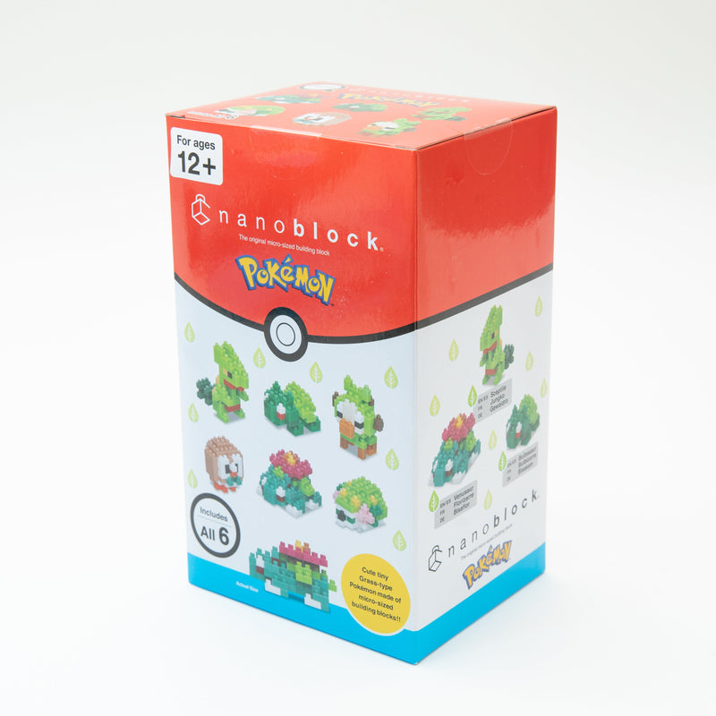 Kawada Pokemon Nanoblock 6 in 1 Grass-type