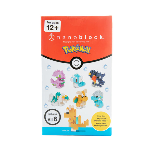 Kawada Pokemon Nanoblock 6 in 1 Dragon-type