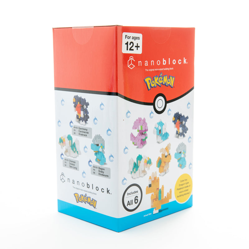 Kawada Pokemon Nanoblock 6 in 1 Dragon-type