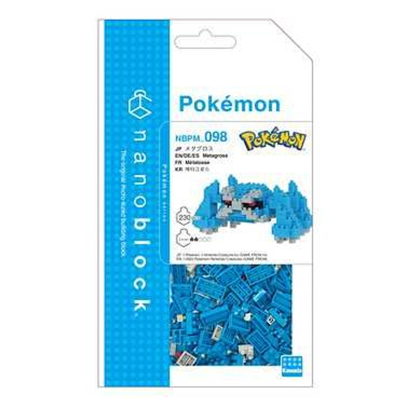 Nanoblock (Metagross /Pokemon Colletion/230 pieces/Sz Inch: W3.54*H1.77*D2.16)