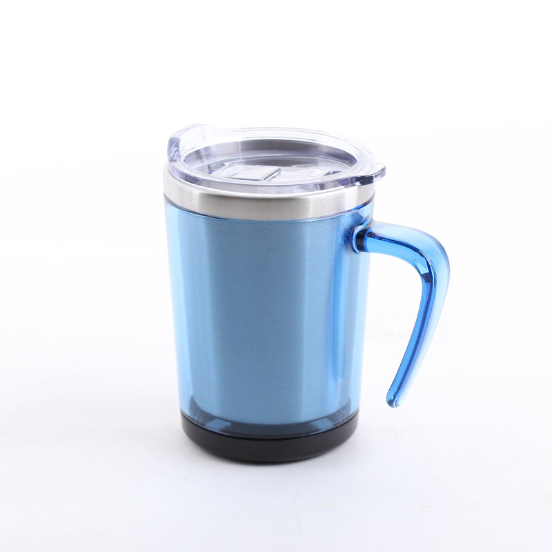 Double Layer Mug with Clear Lid
