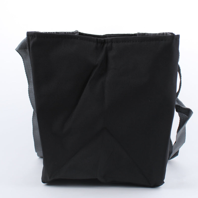 Shopping Bag (Thermal/Water-Resistant/Shopping Basket-Shaped/In Use: 42x23x25cm, Folded: 7x7x27cm/SMCol(s): Black)