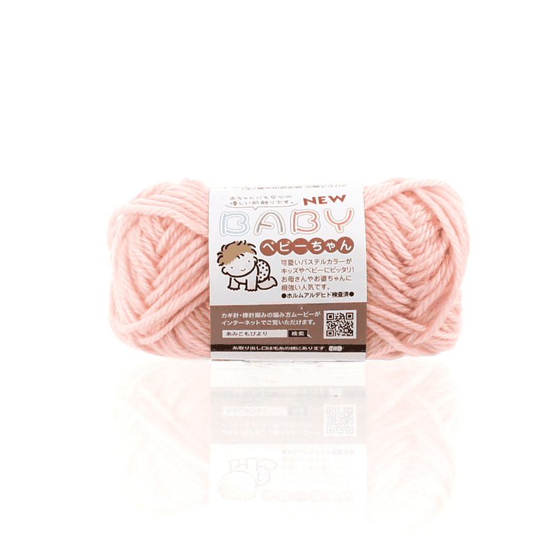 Knitting Yarn (60m/Pink/6.5x12cm/25g)