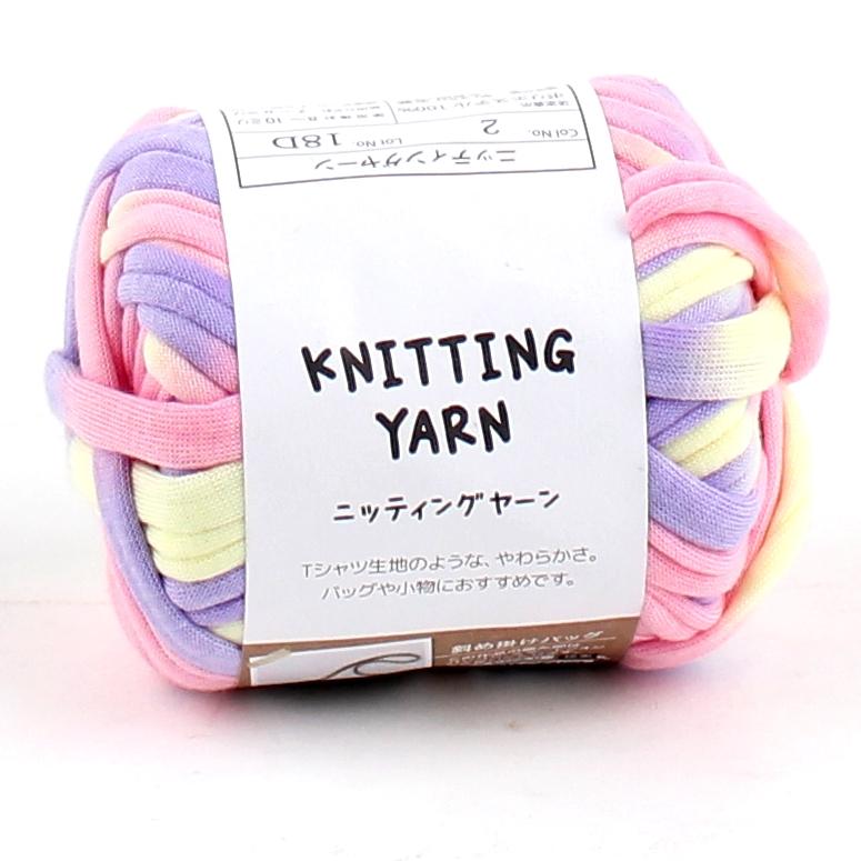 Knitting Yarn (T-Shirt/PR/PK/YL/25g)