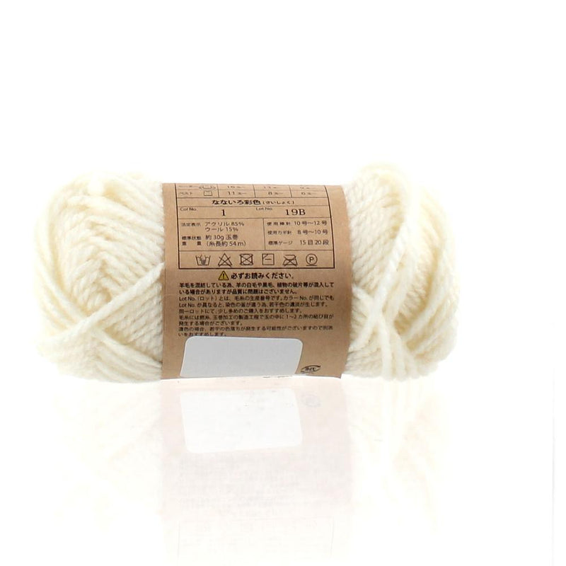 Knitting Yarn (White/13x7cm)