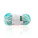 Knitting Yarn (Marbled/Green/14cm/Diameter 6cm/30g)