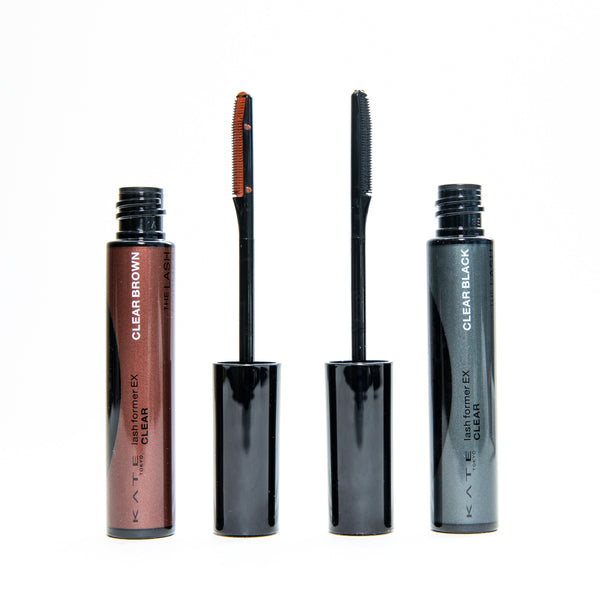Mascara (3-In-1: Clear,Primer,Coating/Lengthening/Waterproof/Comb Brush/BK-1/Kate/Lash Former/SMCol(s): Grey,Black)