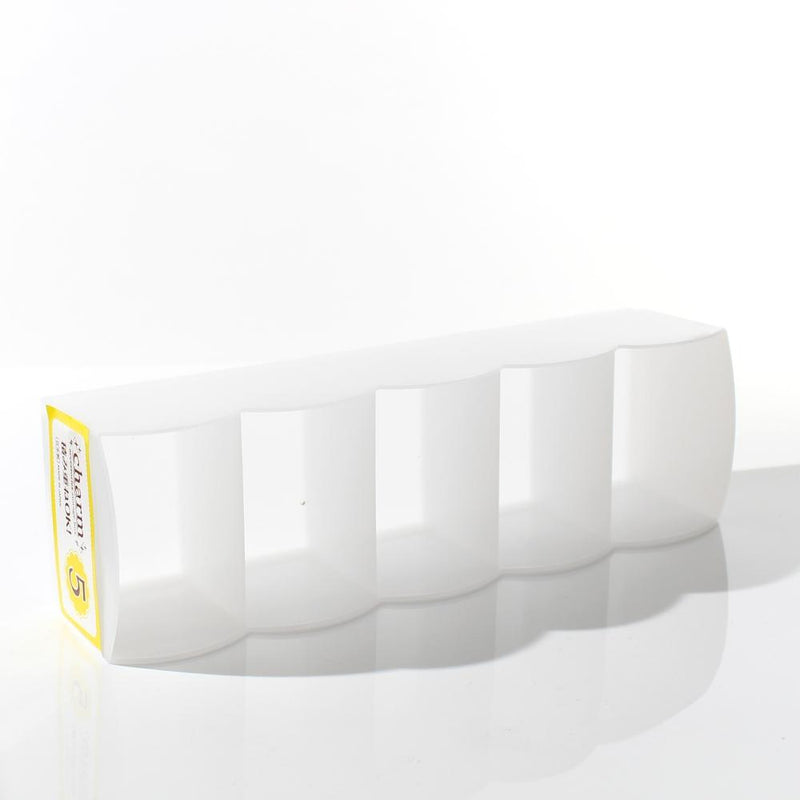 5-Section White Desk Organizer