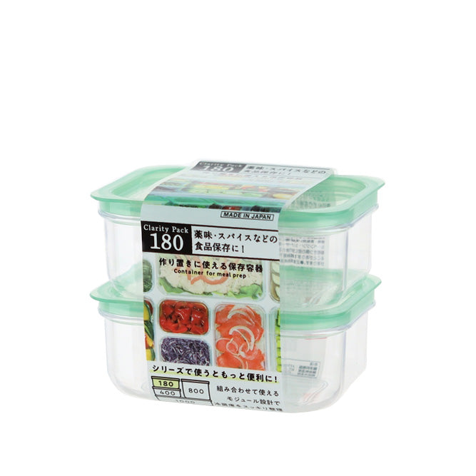 Plastic Food Container (GN/180mL (2pcs))