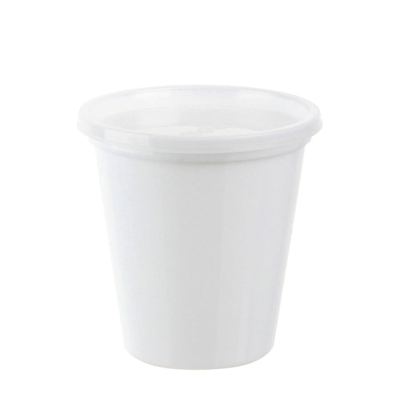 Plastic Food Container (PP/L/Round/12.5cm/Diameter 12.2cm / 800mL)