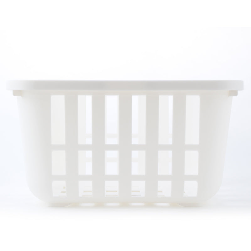 Storage Basket (PP/With Handles/18x25.3x14cm/SMCol(s): White)