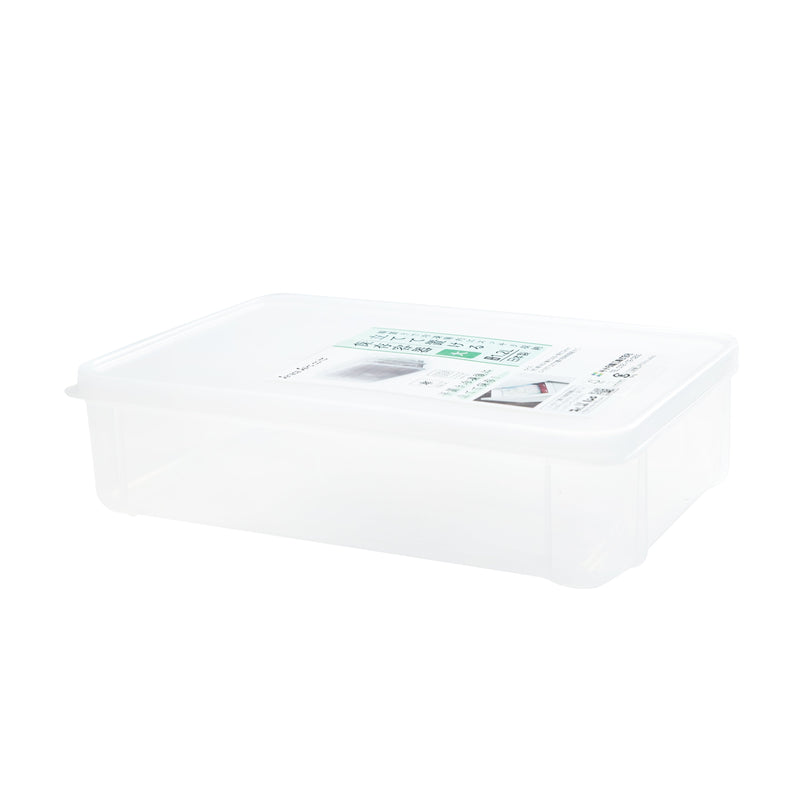 Food Container (Can be store vertically or horizontally/For Freezer/L: 1.2L/20.6x14x5.2cm/SMCol(s): Clear)