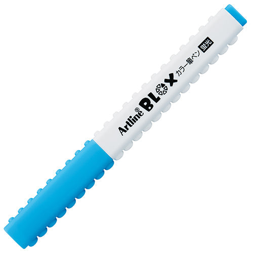 Brush Pen (Connectable to Other Blox Items/Blue/Shachihata/Artline Blox/SMCol(s): Blue,White)