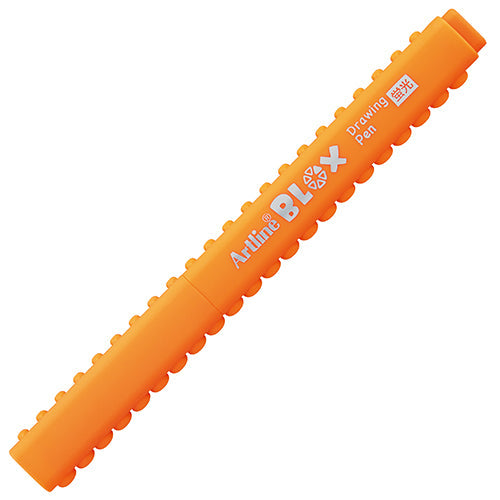 Highlighter Pen (Water-based Ink/Connectable to Other Blox Items/0.4 mm/Orange/Shachihata/Artline Blox/SMCol(s): Orange)