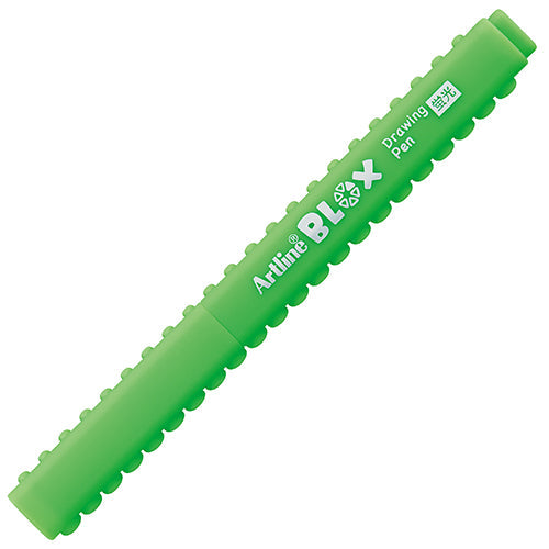 Highlighter Pen (Water-based Ink/Connectable to Other Blox Items/0.4 mm/Green/Shachihata/Artline Blox/SMCol(s): Green)