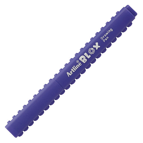 Shachihata Artline Blox Purple 0.4 mm Water-based Ink Highlighter