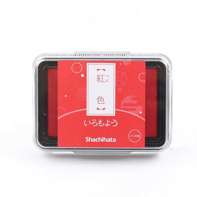 Shachihata Beni-iro Red Stamp Pad