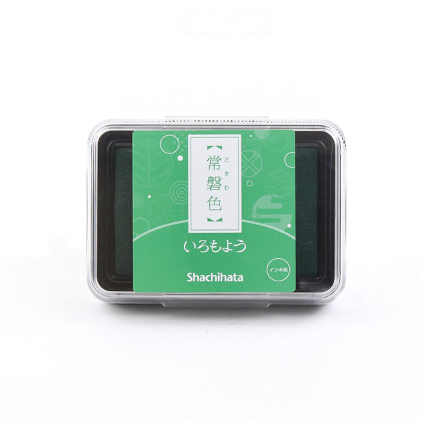 Shachihata Tokiwa-iro Evergreen Stamp Pad