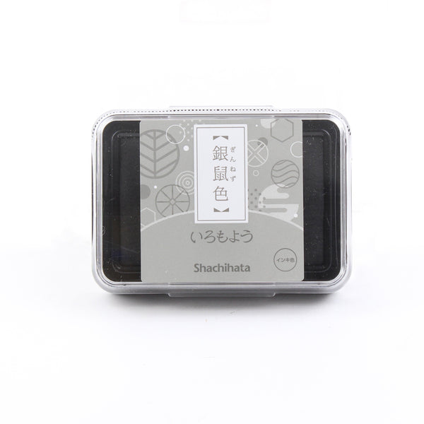 Shachihata Ginnezumi Silver Grey Stamp Pad