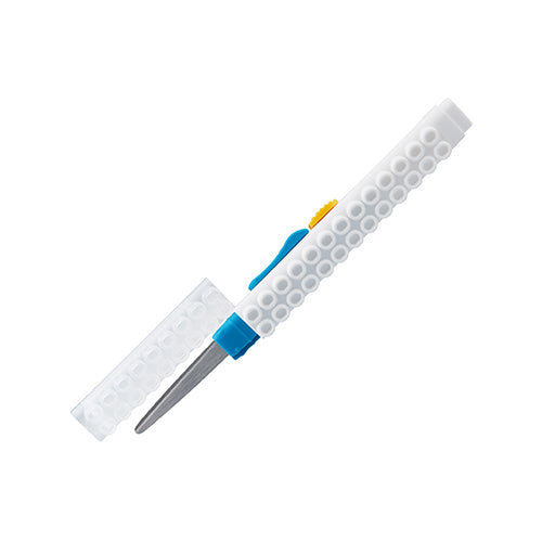 Scissors (Stick/Connectable to Other Blox Items/16x16x14.3cm/Shachihata/Artline Blox/SMCol(s): Blue,White,Yellow)