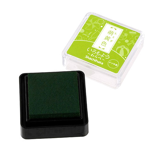 Shachihata Moegi Light Green Stamp Pad 67049