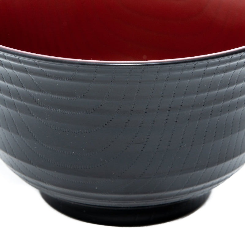 Microwavable Lacquer Round Bowl 