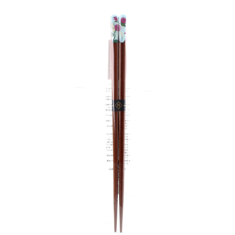 Aqua Rose Wooden Chopsticks