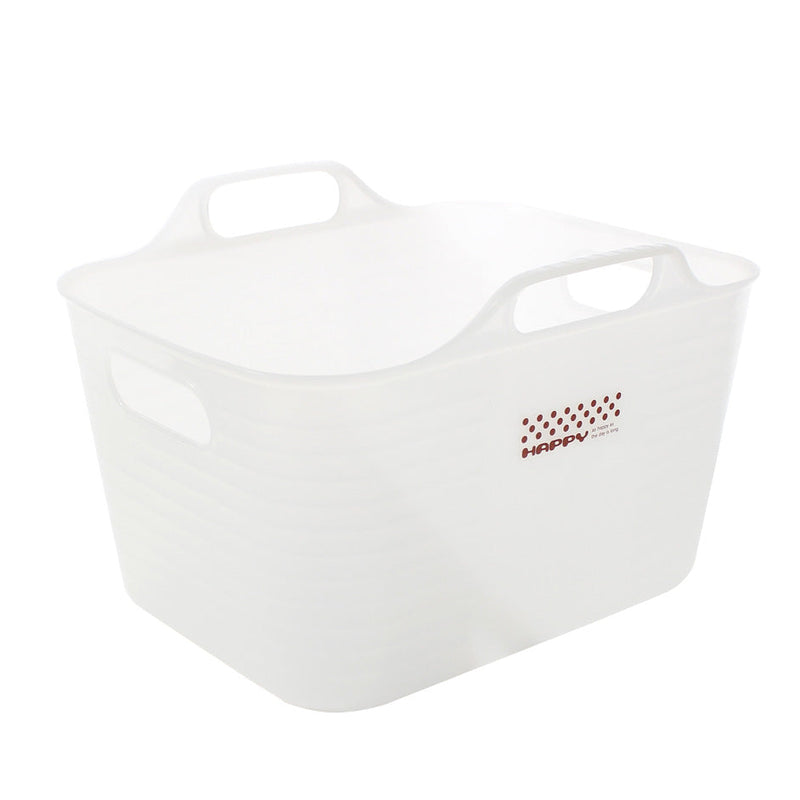 Basket-w/Handle (w/Handle/WT/23.1x19.3x15.2cm)