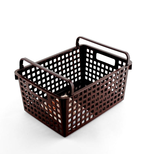 Basket - Stackable (w/Handle/BN/19x26x13cm)