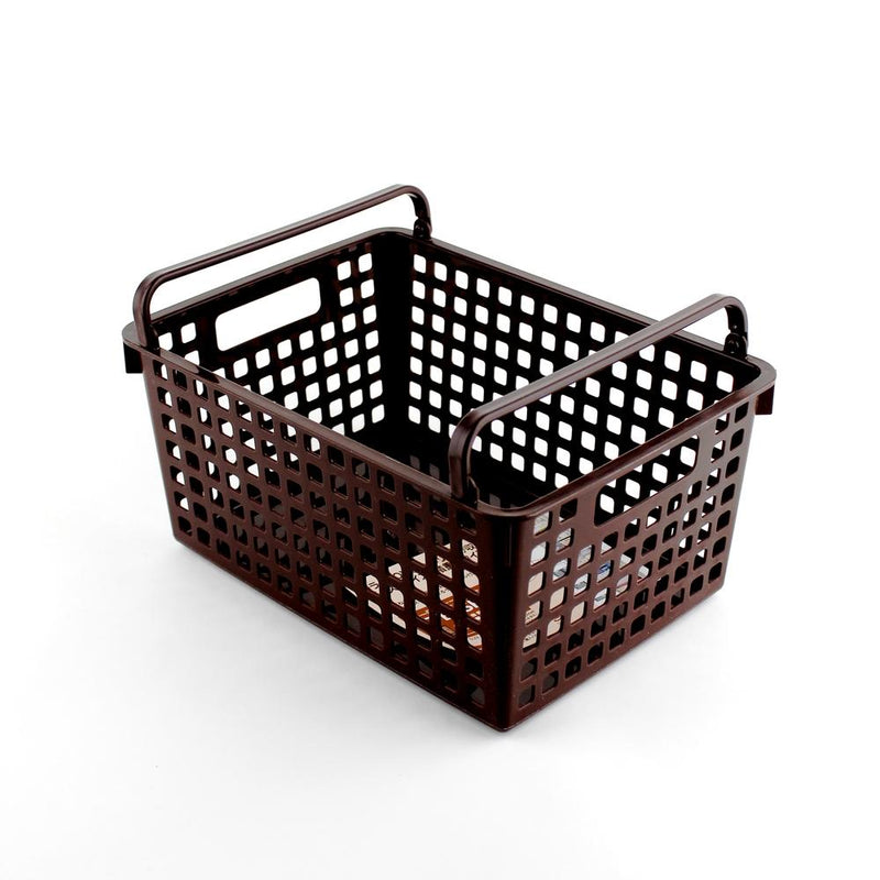 Basket - Stackable (w/Handle/BN/19x26x13cm)