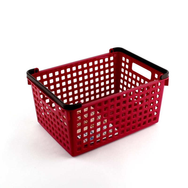 Basket - Stackable (w/Handle/PK/19x26x13cm)