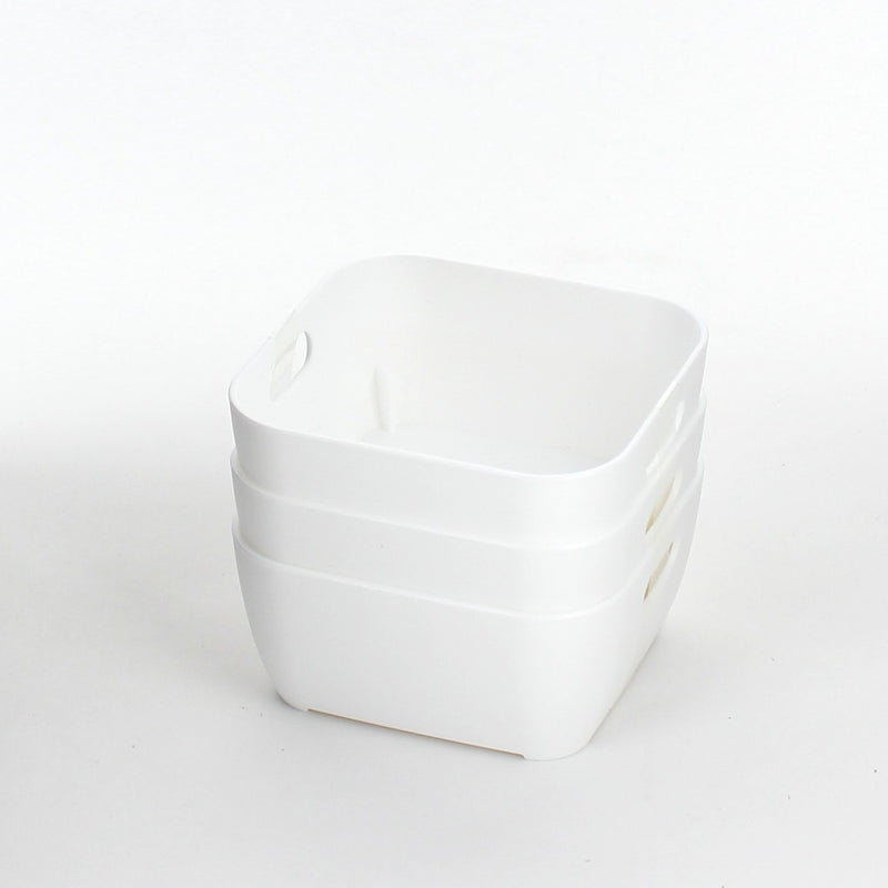 Container (SS Shape/WT/8.3x9x4cm (3pcs))
