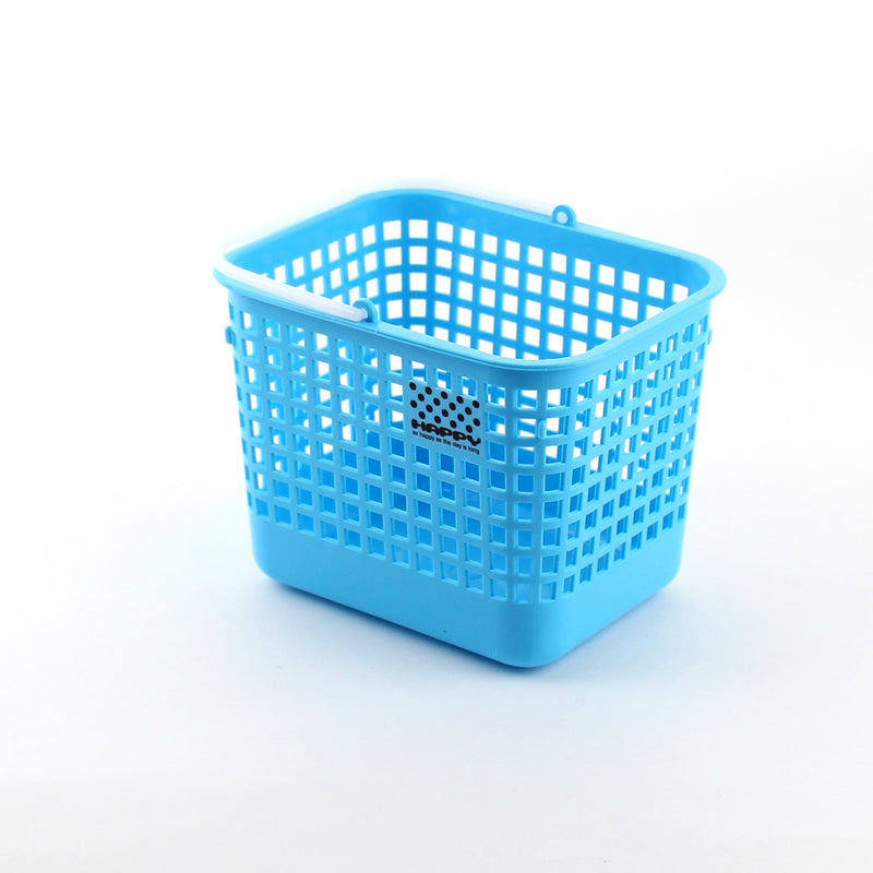 Basket w/ Handle (w/Handle/5xCol/14.2x11.5x11cm)