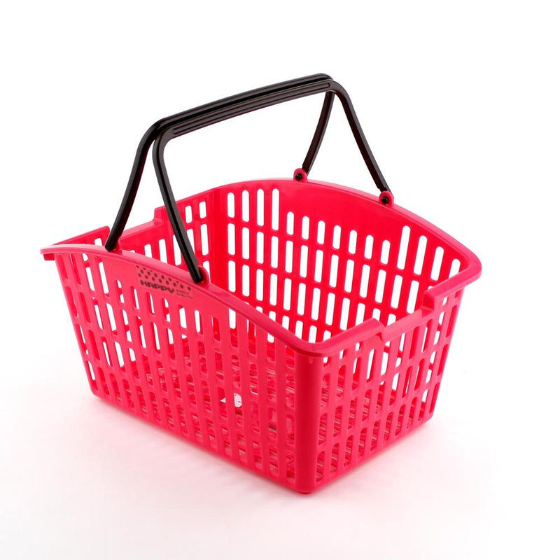 Hand-Held Basket with Handle (Pink)