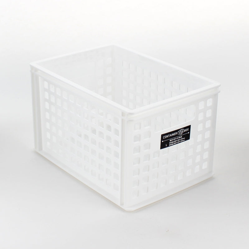 Container (L Shape/WT/22x15.3x13.3cm)