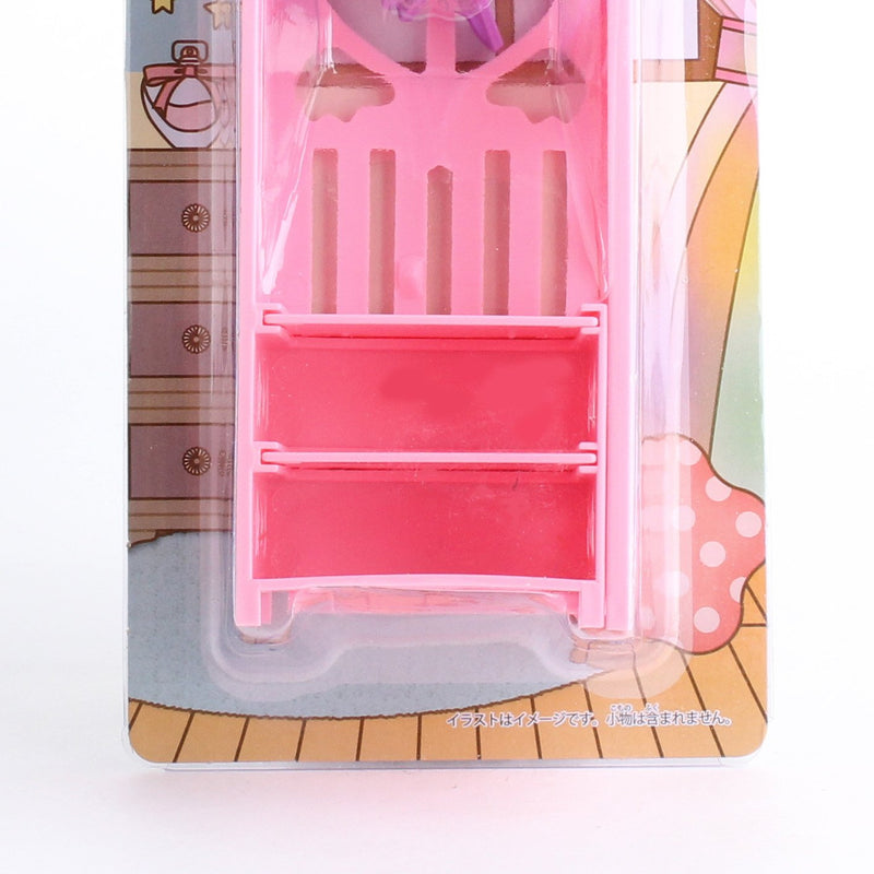 Expandable Doll House Closet with 3 Hangers