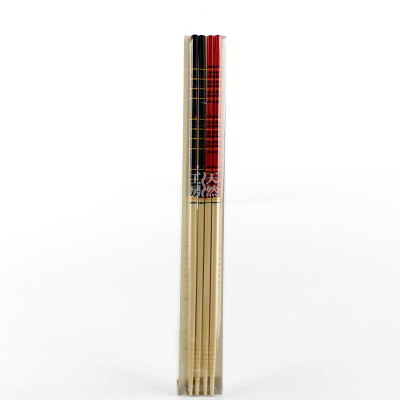 Cooking Chopsticks (Plaid/BL*RD/33cm (2pr))