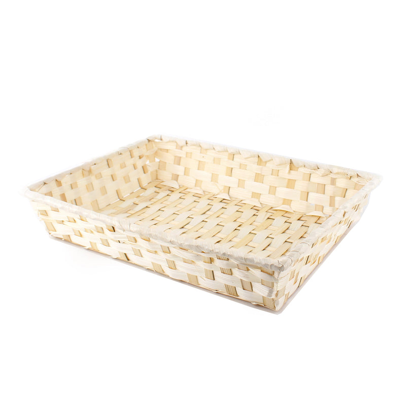 Basket (Bamboo/Rectangle/BE/36x26x6.5cm)