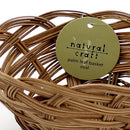 Basket (Palm/Oval/BE/16x10.5x5.5cm/14x9.5x5cm)