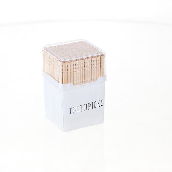 Toothpicks with Container (Beige*White)