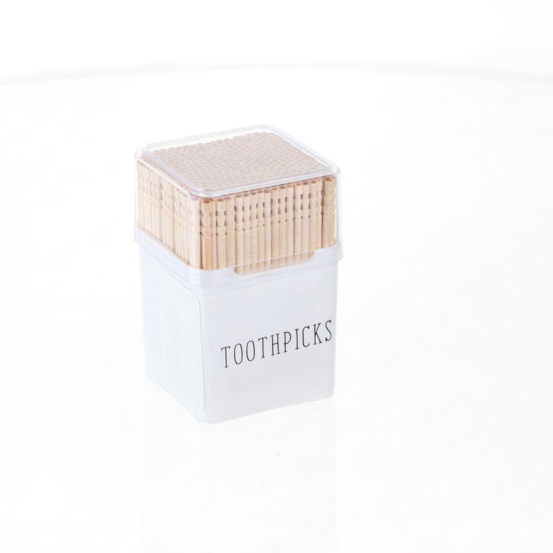 Toothpicks with Container (Beige*White)