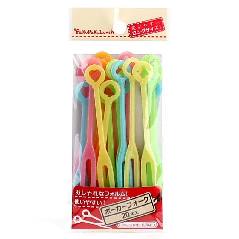 Food Picks (Fork/Colourful/6x13.5cm (20pcs))